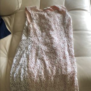 Dress lace forever 21 white